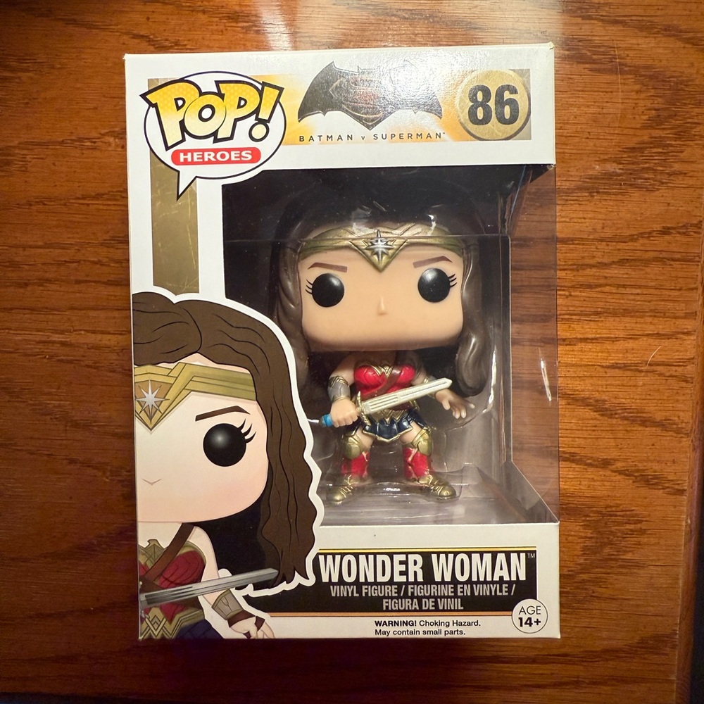 Wonder Woman Funko Pop Vinyl‎ Figure New in Box